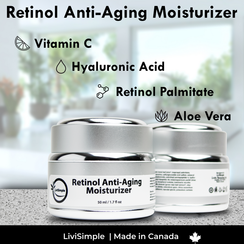 Retinol Anti-Aging Moisturizer (Made in Canada)