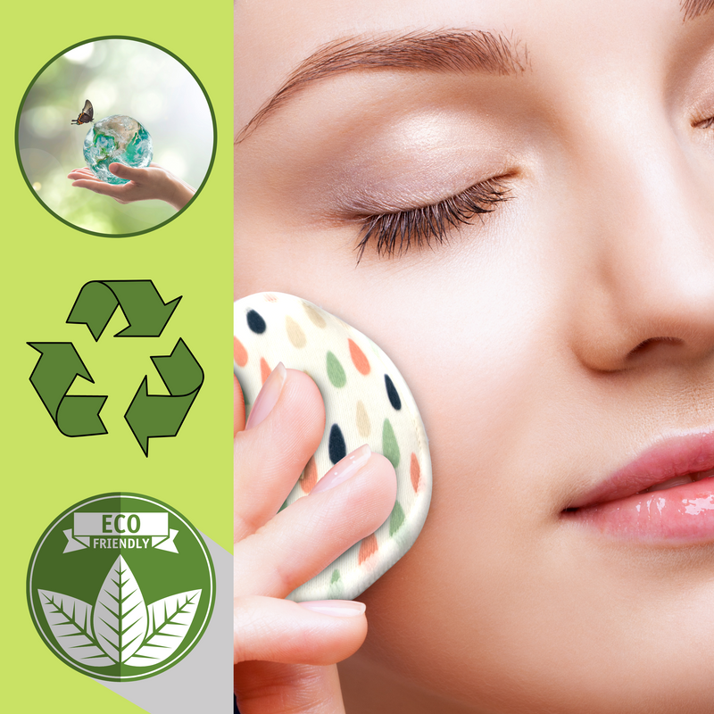 Reusable Makeup Remover Organic Bamboo Cotton Pads (20 packs)